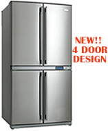 2 Door 3 Door Bottom Freezer Refrigerators