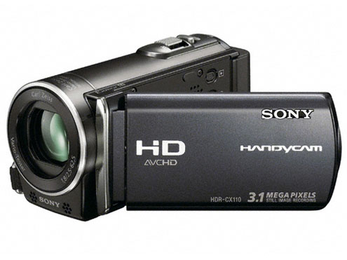 Camcorder 100-240V 50/60HZ Sony HDRCX110E
