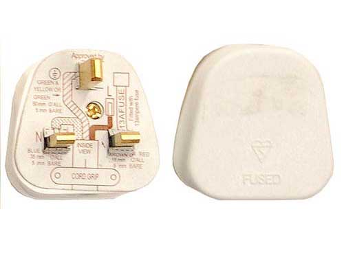 Plug Adapter and Cable 220-240V Plug EWIRA