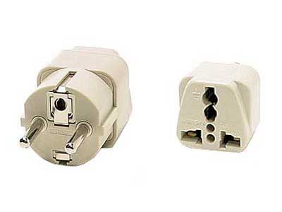 Plug Adapter and Cable Plug 220-240V WA9