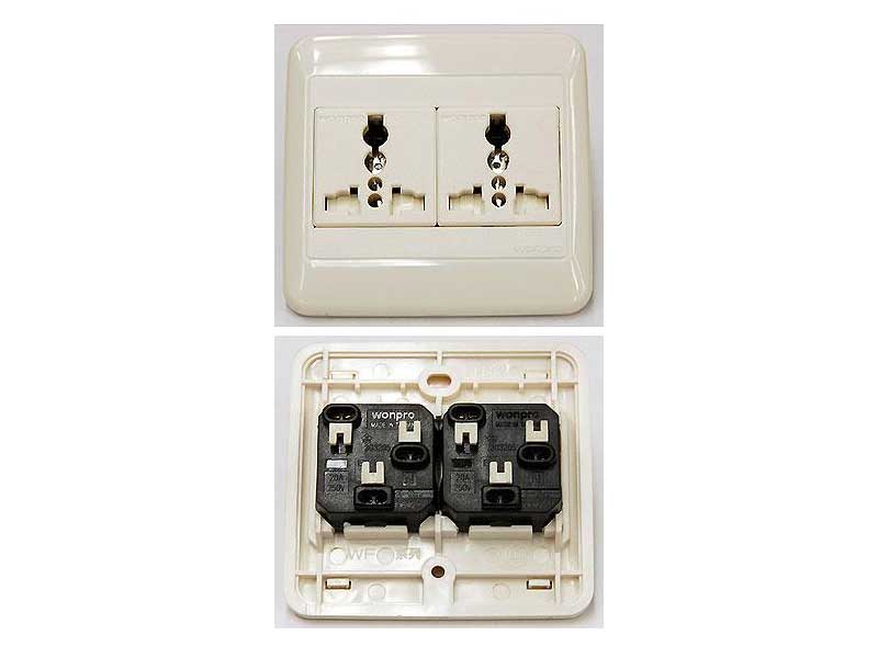 Wall Receptacle 220-240 Volt, Receptacle UniWF6N2R4S