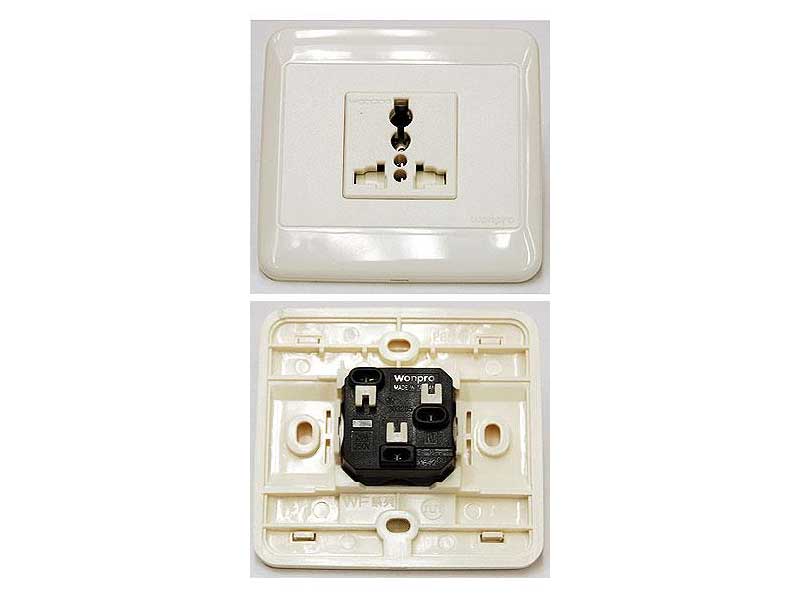 Wall Receptacle 220-240 Volt, Receptacle UniWF6NR4S