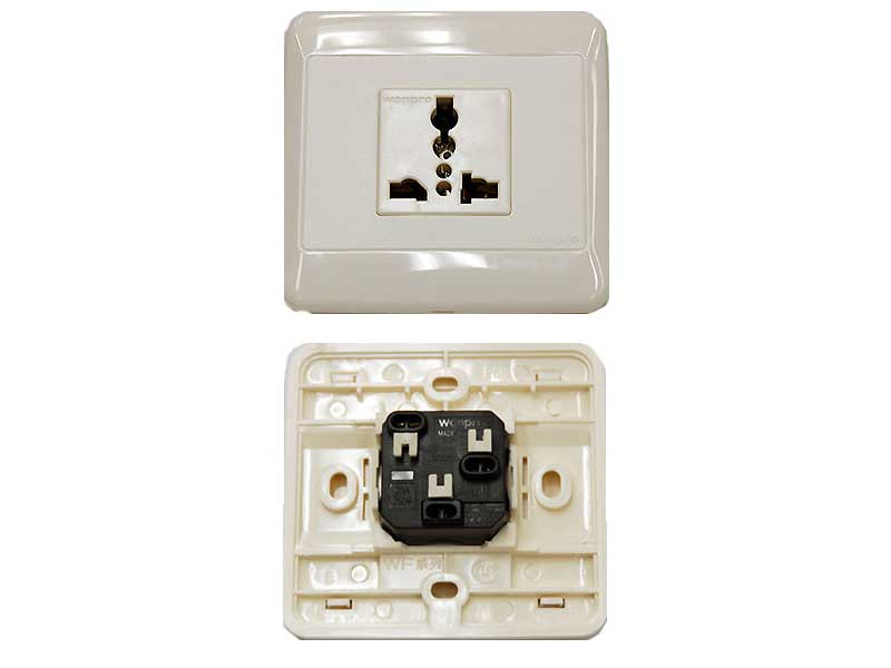 Wall Receptacle 220-240 Volt, Receptacle UniWF6NRU4