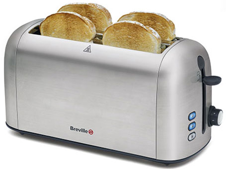 Toaster 220-240V 50HZ Breville BRVTT506X