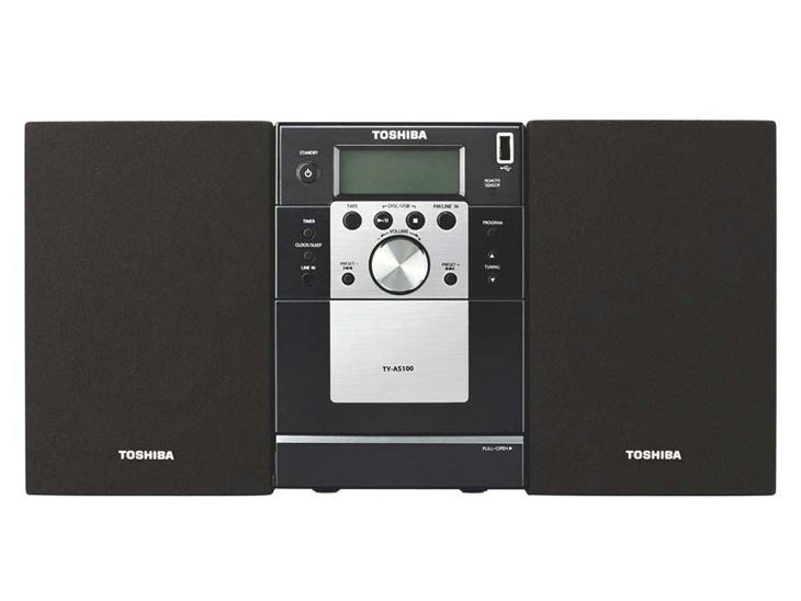Boom Boxe 110-240 Volt, 50/60 Hz Toshiba TY-AS100