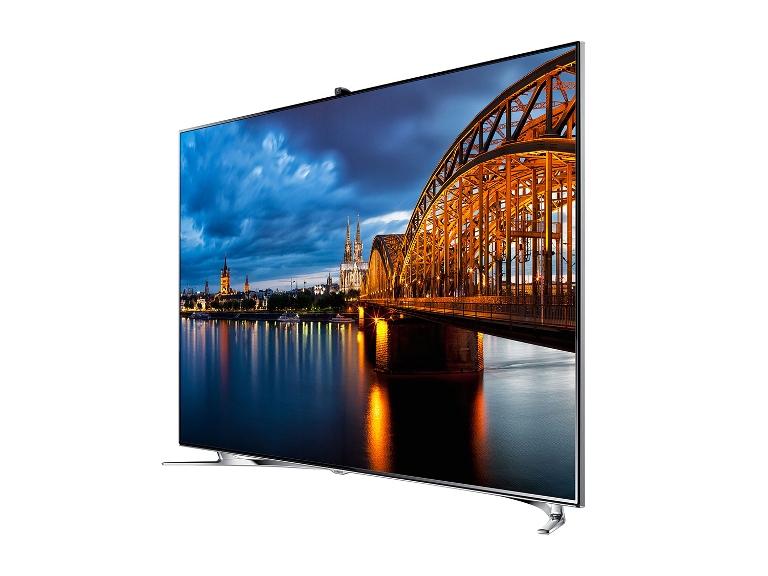 TVS 46" Smart 3D LED TV 100-240 Volt, Samsung UA-46F8000