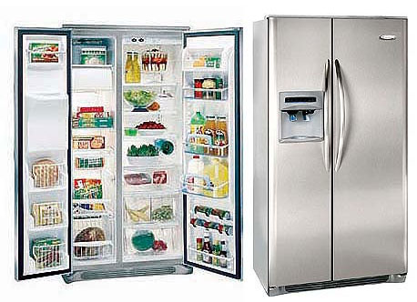 Side by Side Refrigerator 220-240V 50/60HZ Frigidaire GPVC25V9GS
