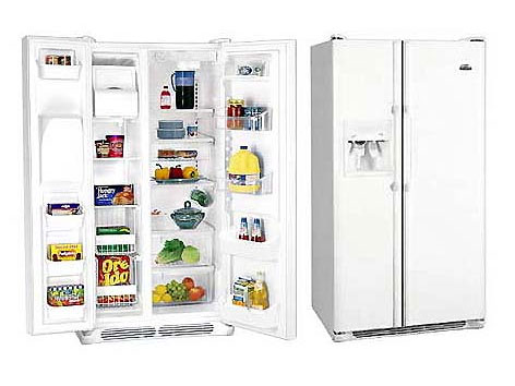 Side-By-Side Refrigerator 220-240V 50/60HZ White-Westinghouse by Electrolux WRSR25V5CW
