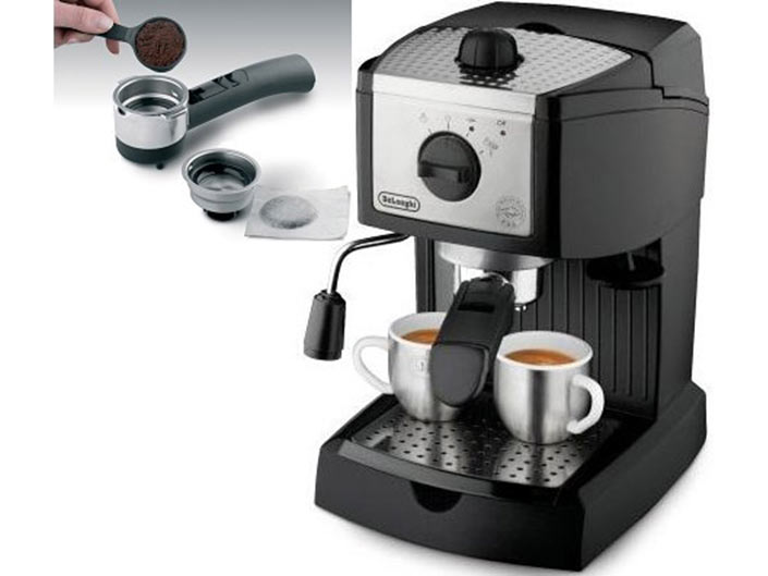 Espresso and Cappuccino Maker 220-240Volt, 50/60Hz Delonghi DEHEC155INT