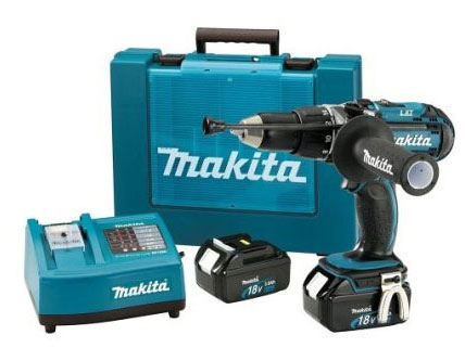 Cordless Impact Hammer Drill 220-240 Volt, 50 Hz Makita BHP451