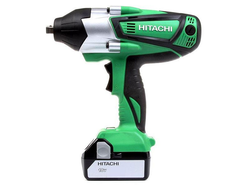 Cordless Impact Wrenches 220-240 Volt, 50/60 Hz Hitachi WR18DSH