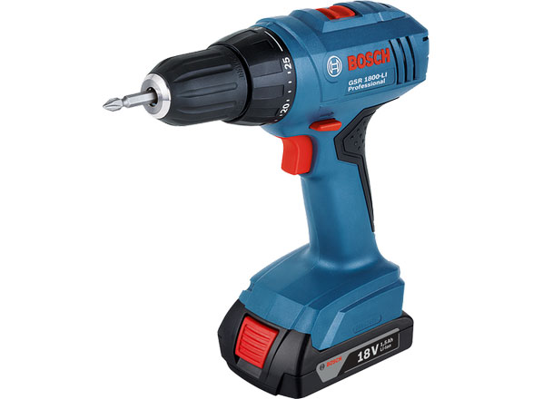 Cordless Drill 220-240 Volt, 50 Hz Bosch GSR1800LI