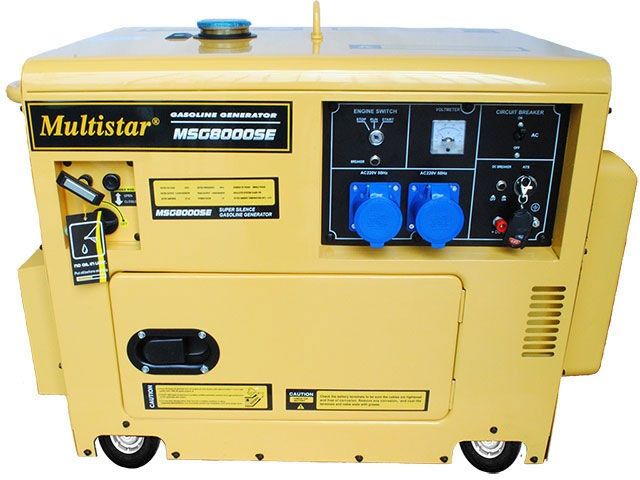 Generator 220-240V 50HZ Multistar® MSG8000SE