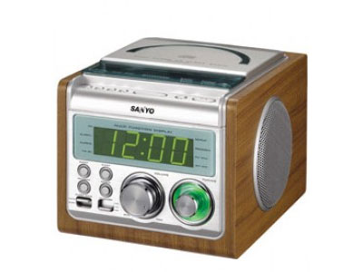 Clock Radio Alarm Clock 220-240V 50HZ Sanyo RM-XCD900