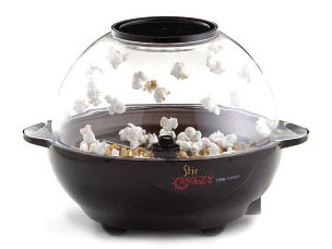 West Bend Stir Crazy Popcorn Maker - Black/Red - 6 qt