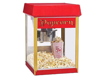 Popcorn Makers 220-240 Volt, Gold Medal PC2552-EX