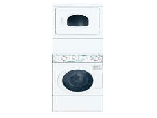 Commercial Home style Stack Washer & Dryer 230V 50HZ Speed Queen LTSA7AWN3000