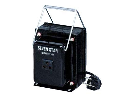 Step Up and Step Down Transformer 110-220V Seven Star THG100