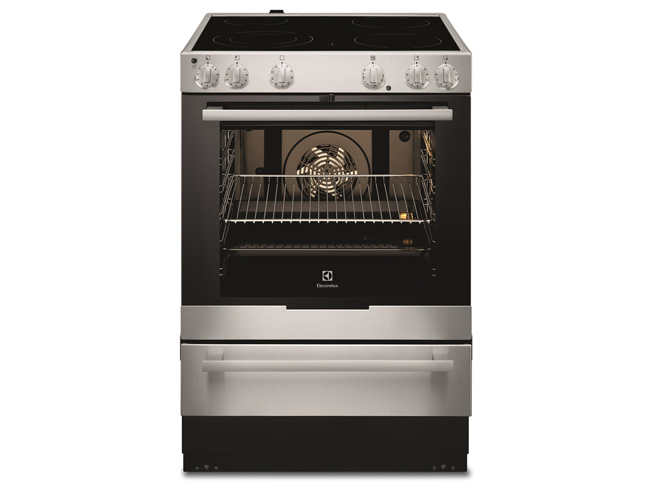 Electric Range 220-240V 50HZ Electrolux EKC6051BOX