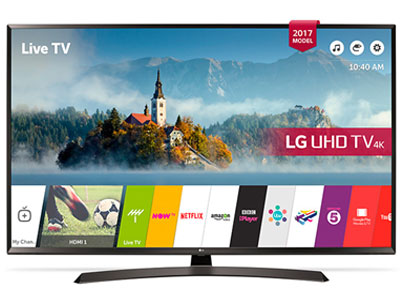 Smart TV Wi-Fi LED Full HD 100-240 Volt, 50/60 Hz LG 55UJ651