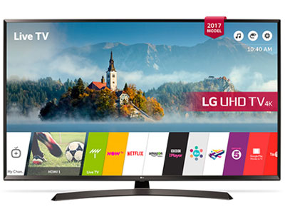 Smart Wi - Fi LED TV 100-240 Volt, 50/60 Hz LG 65UJ634