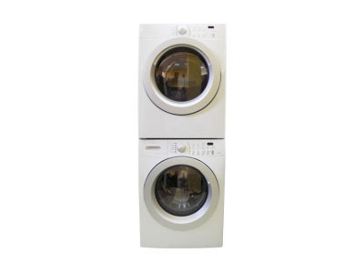 Stack Washer And Dryer 220/240V 60HZ Frigidaire MFW126BZKS/ MDE676NZHS/ STACKKIT